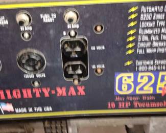 6250 WATT 10HP MIGHT-MAX GENERATOR