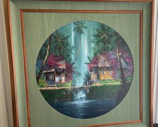 Tropic Bliss Framed Art by Disney Artist, James Coleman