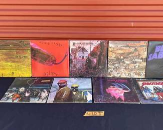  02 Vintage Black Sabbath And Alice Cooper Albums