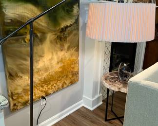 West Elm swing arm floor lamp (1 of 2)
