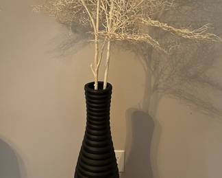 Tall ceramic vase