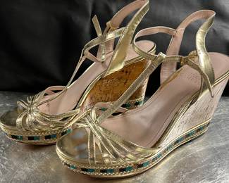 Vince Camuto cork wedges  (size 7.5)
