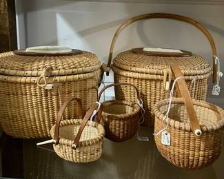 Nantucket purses and baskets.