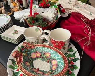 Fitz and Floyd Christmas bowl