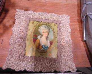 Framed celluloid box