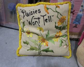 Antique pillow