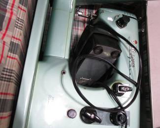 Vintage Viking Sewing Machine with case