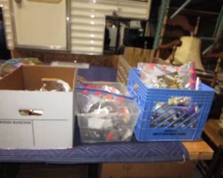 Trims, beads, buttons, appliques, sewing supplies