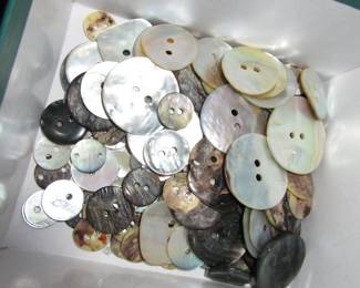 Trims, beads, buttons