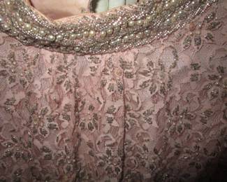 Antique beaded dress