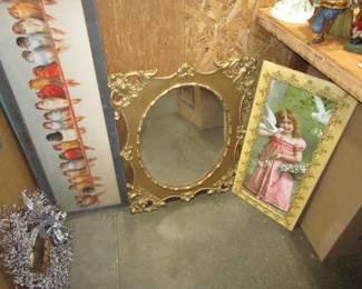 More antique framed art