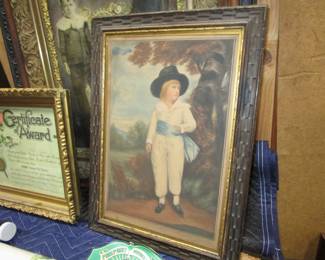 More antique framed art
