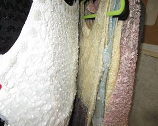 Antique/vintage beaded tops