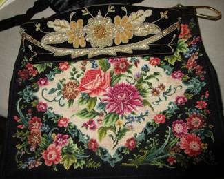 Vintage handbag and belt