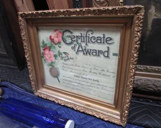 More antique framed art