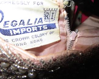 Antique beaded dress