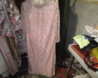 Antique beaded dress