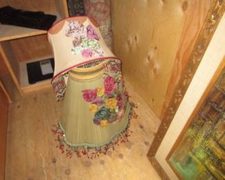Antique lamp shades