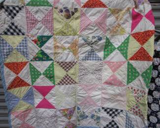 Antique patchwork quilt