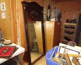 Huge antique mirror