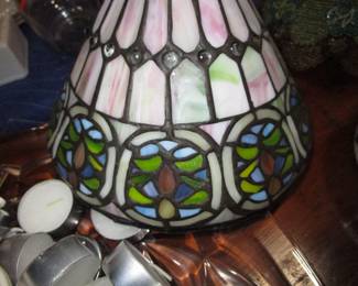 Stained glass "Tiffany" style small lampshade