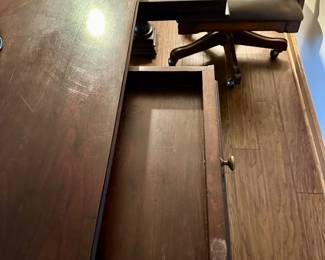 Beautiful  Malabar desk from Walter E. Smite  