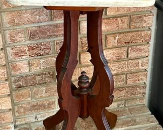 Marble Top Side Table