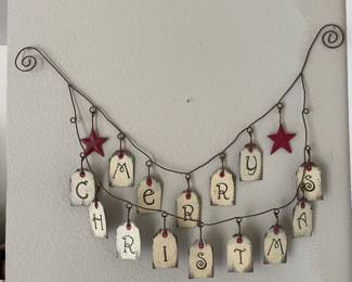 Merry Christmas Sign