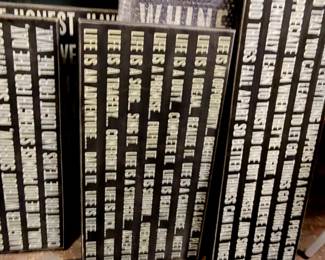 Word boards 1/2  off already low prices