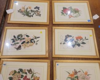 Chinese Hand painted on silk 1850s