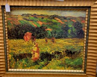 Monet copy museum quality