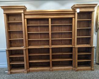 Huge Shelving Cabinet Pine 108" x 144 "x 20"