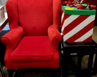 Santa Chair with 3 Nesting Boxes