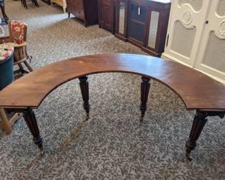 Hunt Table Semi Circle 1830s 29"x111"x15"