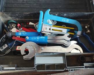 Bicycle repair tool kit