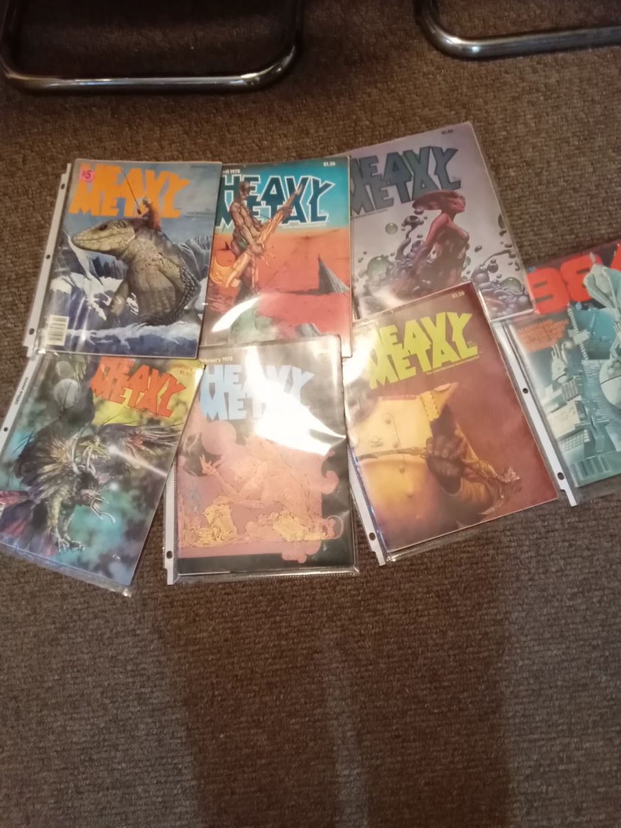 Vintage Heavy Metal magazine 