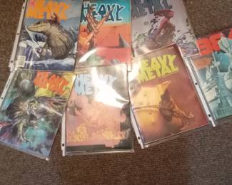 Vintage Heavy Metal magazine