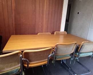 Dining room table & chairs