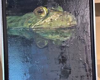 Original Oil Painting by Ann Cushing Gantz (Am. 1935-2012)