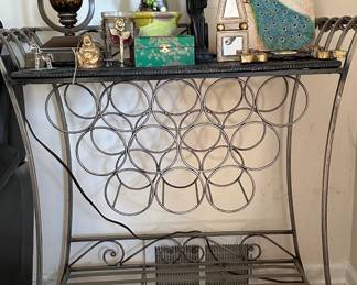 Wine Rack Table 