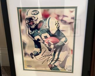 75. Curtis Martin Signed Photograph