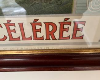 46. Compagnie Generale Transatlantique Framed Print (49" x 36")