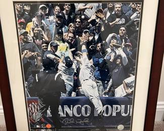 60. David Wright Signed Photograph w/ Cert.