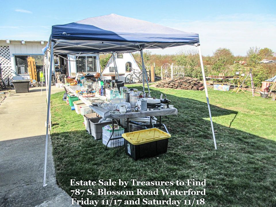 Estate Sale in Waterford by Treasures to Find starts on 11/17/2023
