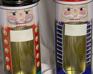 2 Nutcracker Metal container Tin Box Company
