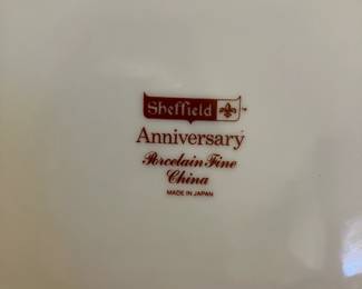 sheffield Anniversary China set