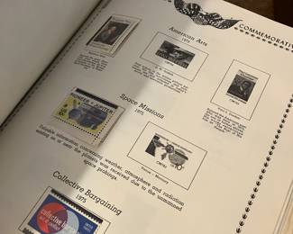 huge stamp collection