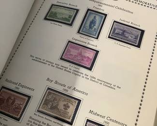huge stamp collection