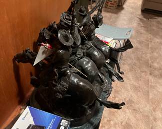 Remington Bronze statue