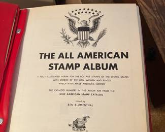 huge stamp collection